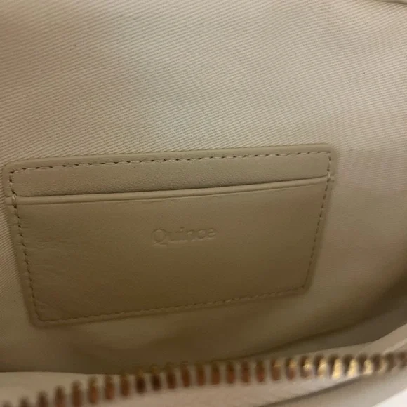 Quince Italian Leather Diamond Stitch Sling - Picture 6 of 7